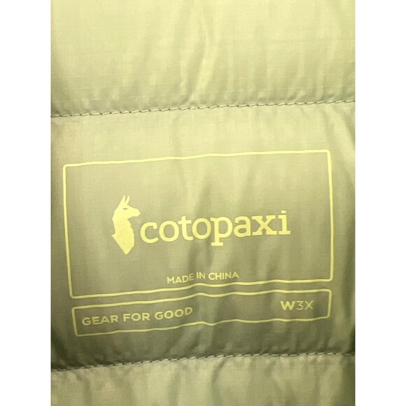 Cotopaxi Fuego Hooded Insulated Jacket Size 3X B Spruce Aspen Outerwear Winter - Picture 4 of 7